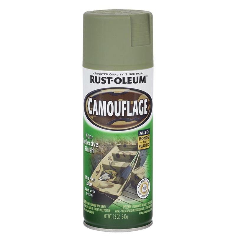 Rust-Oleum Camouflage Spray Paint Army Green 340g