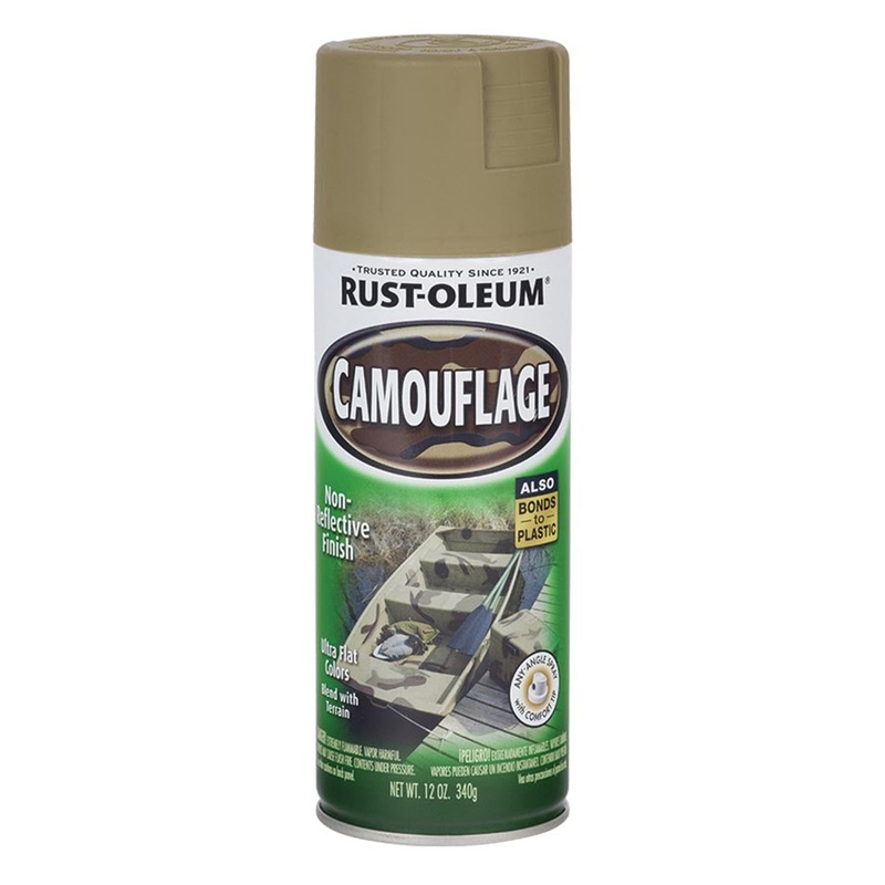 Rust-Oleum Camouflage Spray Paint Khaki 340g