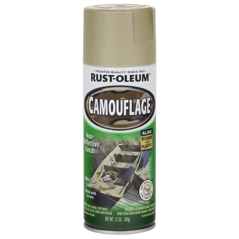 Rust-Oleum Camouflage Spray Paint Sand 340g