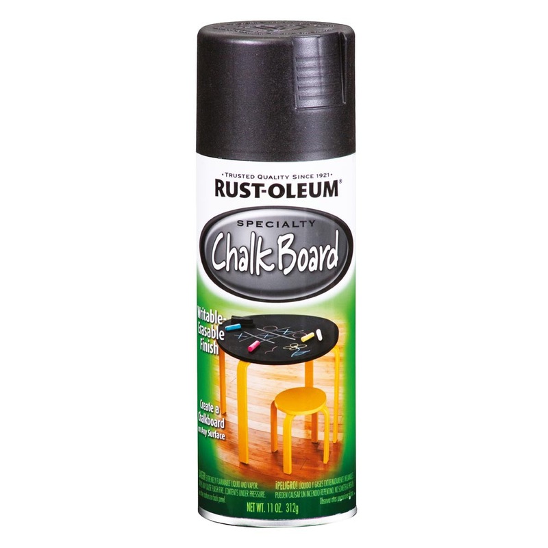Rust-Oleum Chalkboard Spray Paint Black 312g