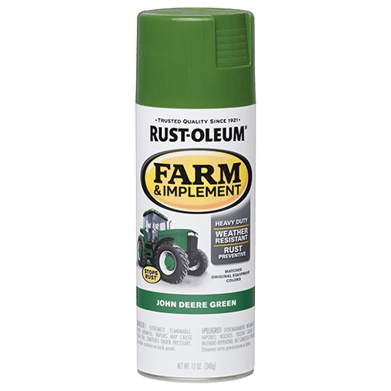 Rust-Oleum Farm Implement Spray Paint John Deere Green 340g