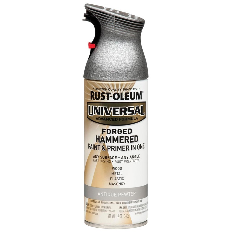 Rust-Oleum Universal Metallic Spray Paint Antique Pewter 312g