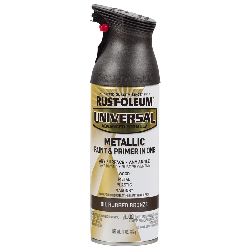 Rust-Oleum Universal Metallic Spray Paint Oil Rubbed Bronze 312g