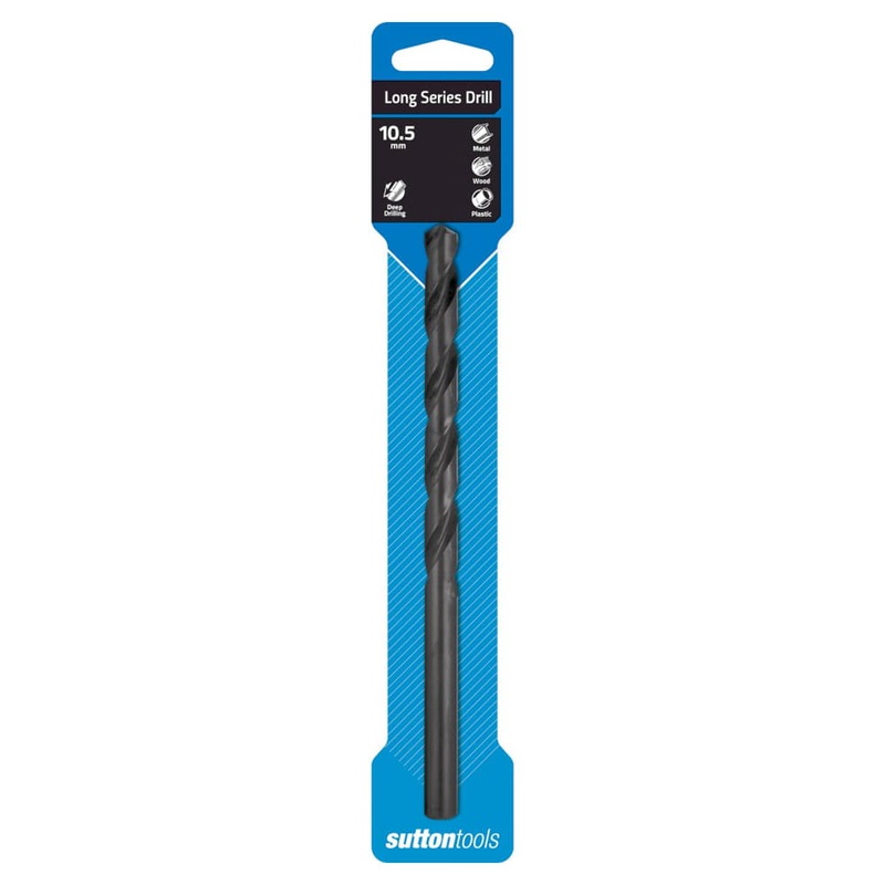 Drill Bit 10.5mm Long Series HSS