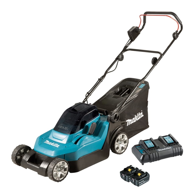 Lawn Mower 380mm 2×5.0AH Dual Charger Kit