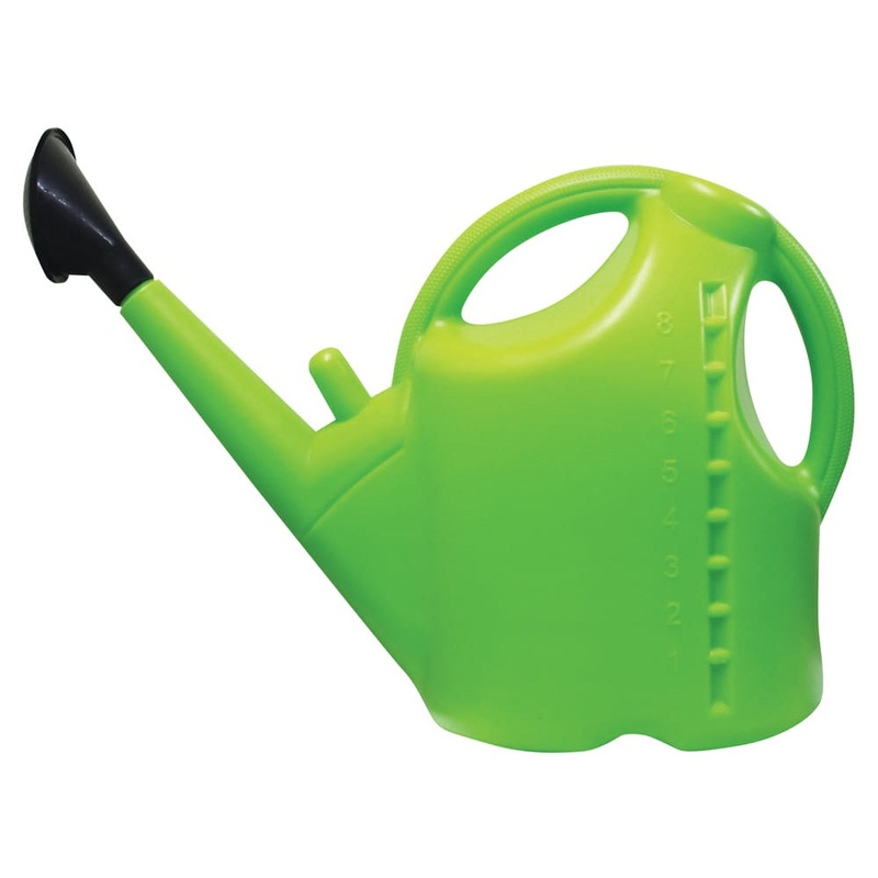 Plastic Watering Can – Green 8 litre