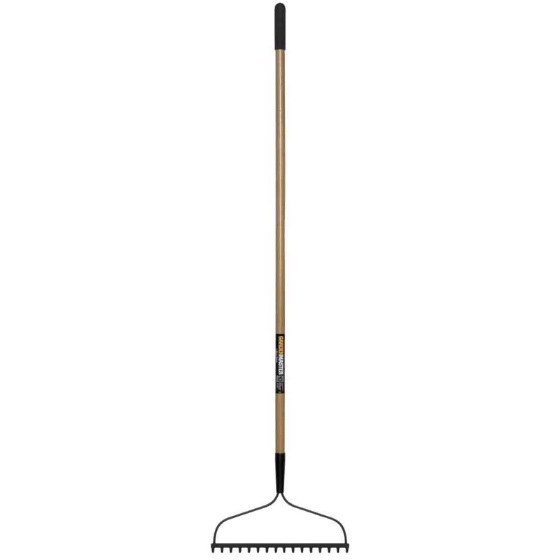 Rake 16 Tine Steel Bow Gardenmaster