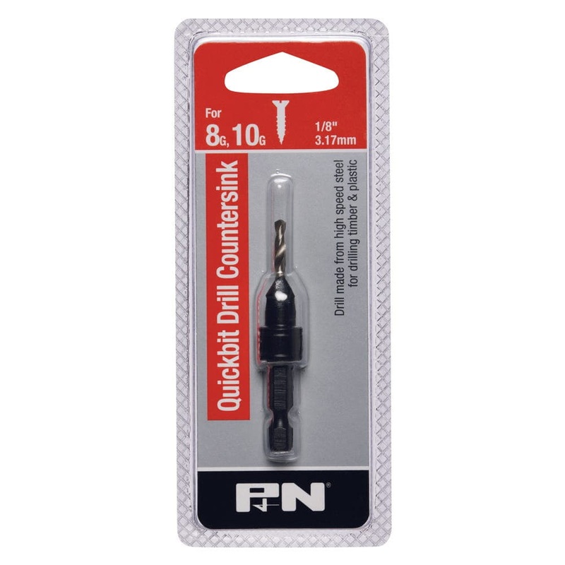 Drill Countersink 8-10g 3.17mm