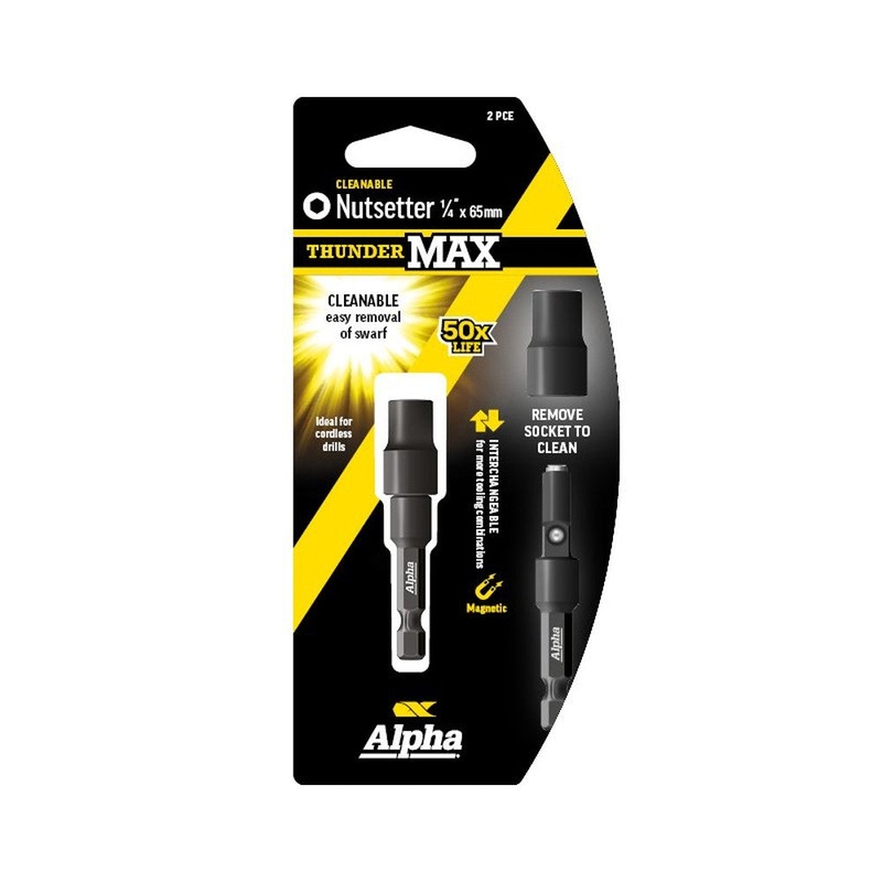 Nutsetter Cleanable 1/4” Thundermax