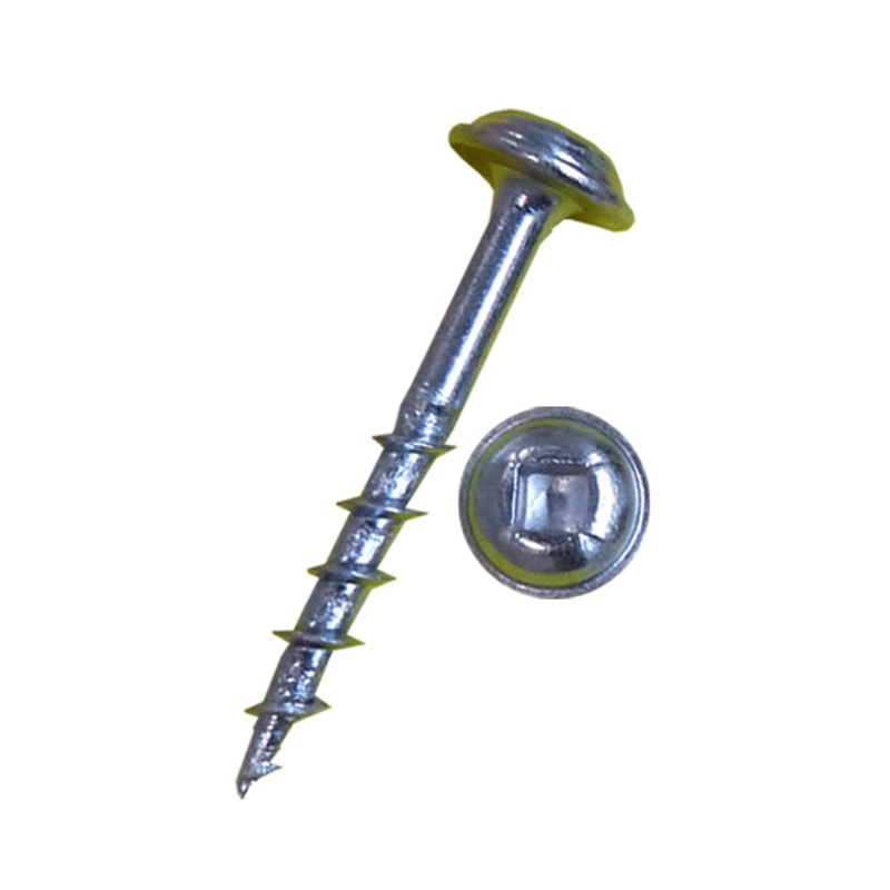 38mm 1 1/2 #2 Screw Square Drive  – 60 pcs