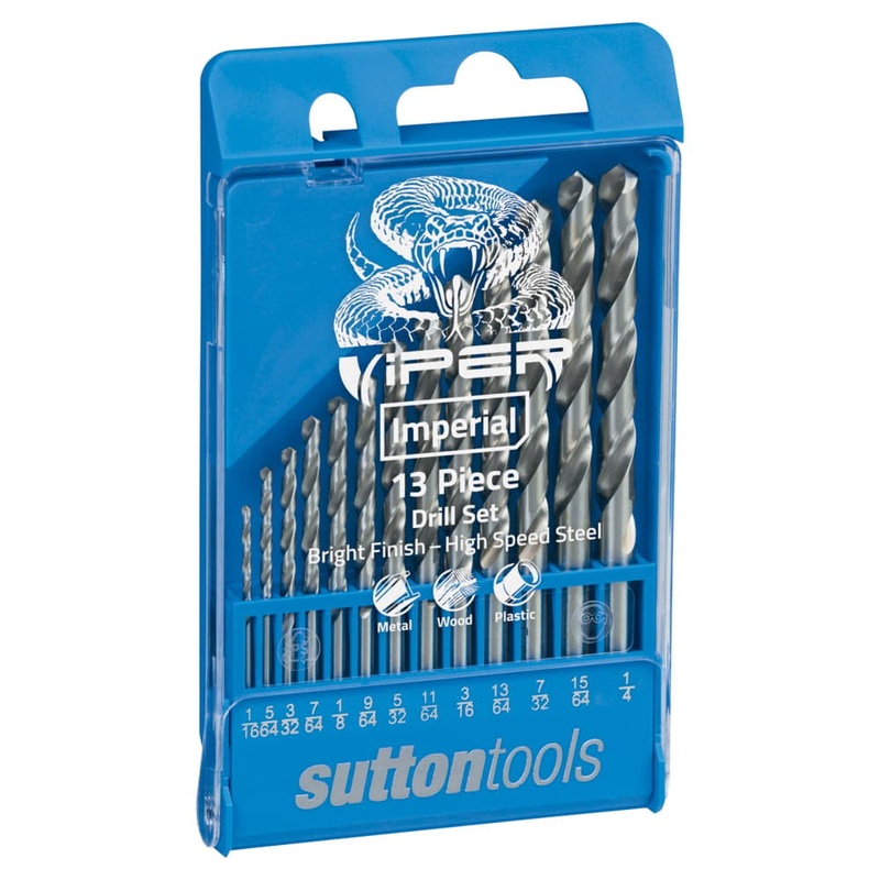 Drill Set 13pce Viper Imperial