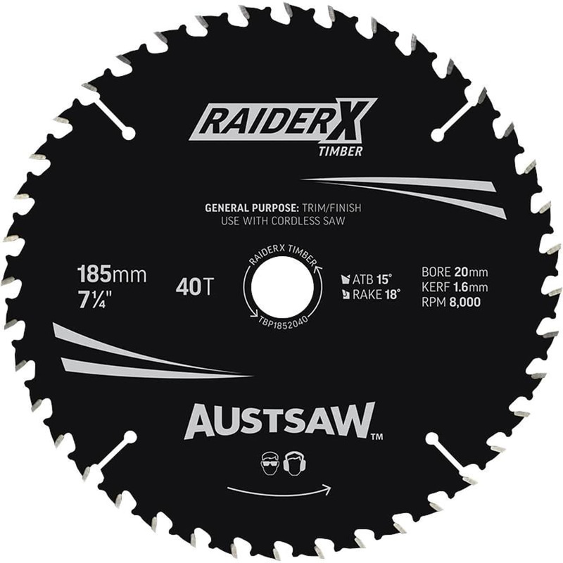 Predator Saw Blade 185mm x 40T