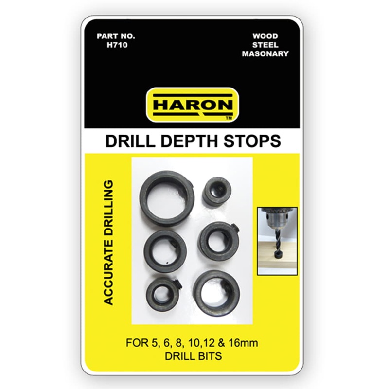 Set of 6 Depth Stops