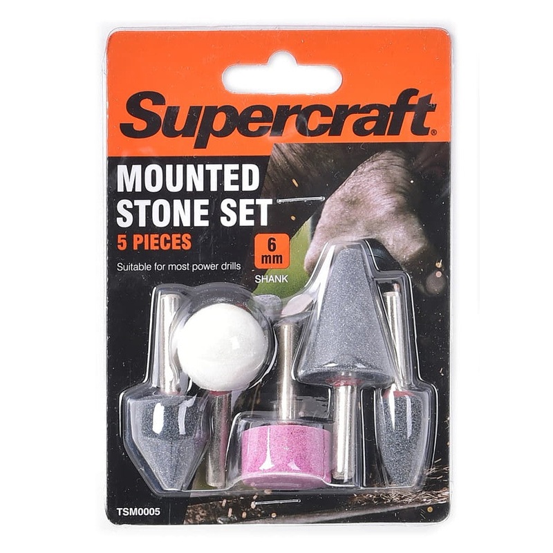 Stones Mounted Set 5pc Supercraft