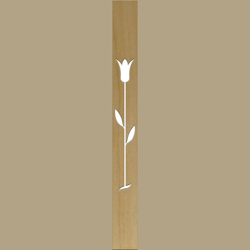 Balusters Decorative Tulip 93 x 19 x 950mm