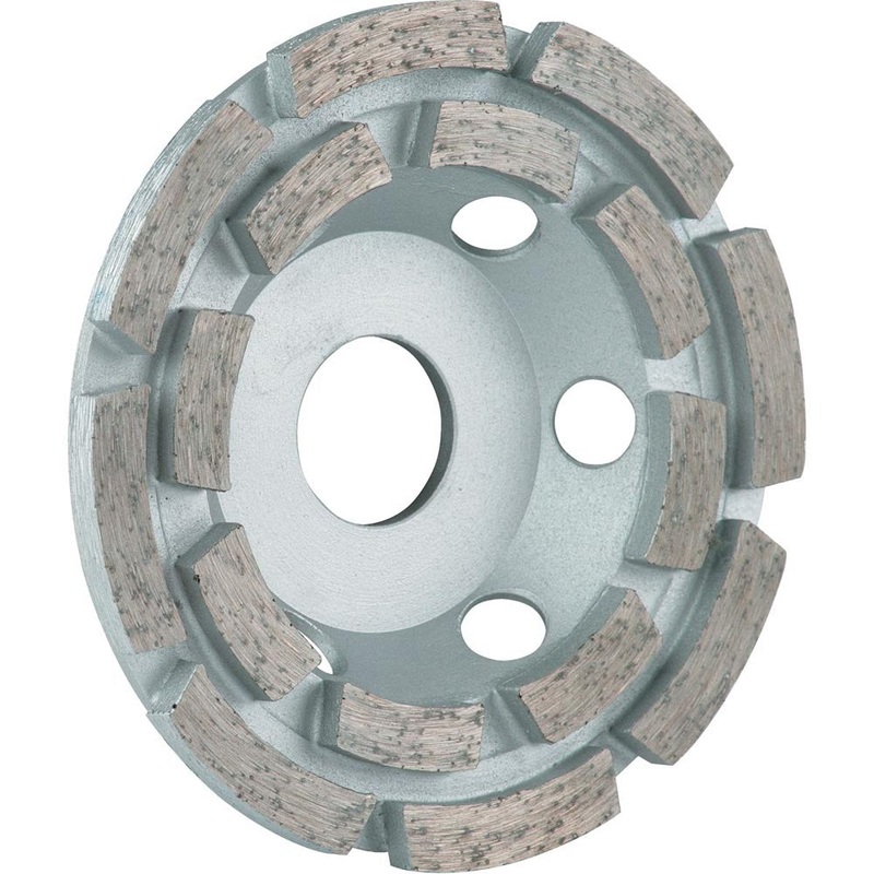 Cup Wheel Diamond 2 Row 125mm Coarse