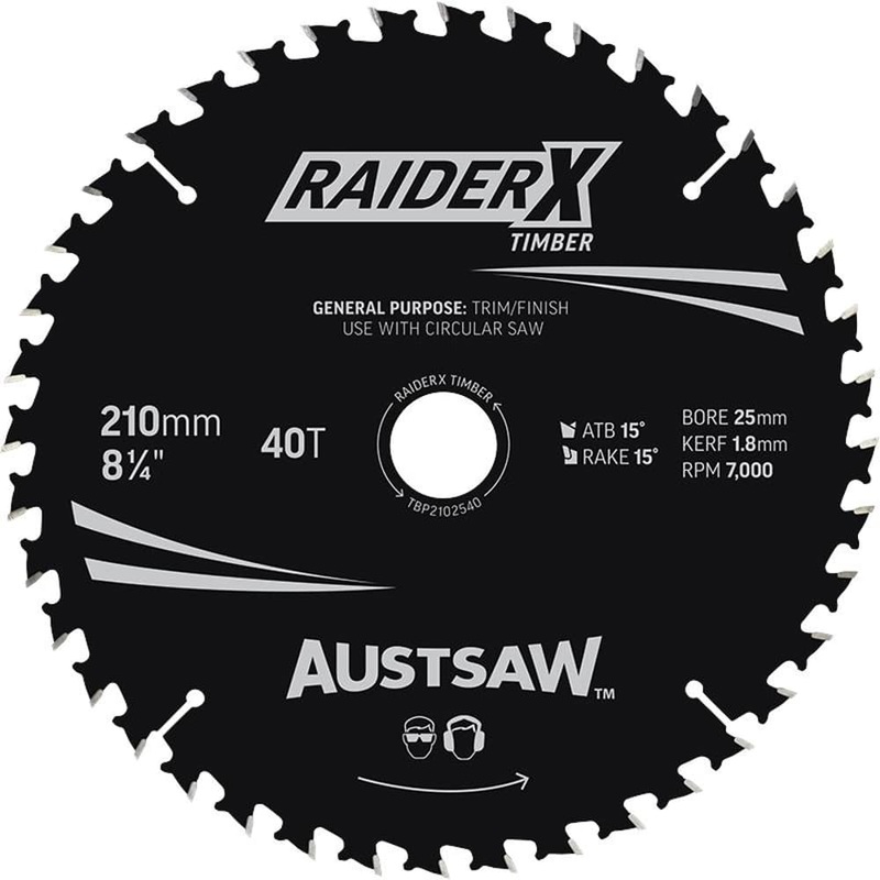 Predator Saw Blade 210mm x 40T