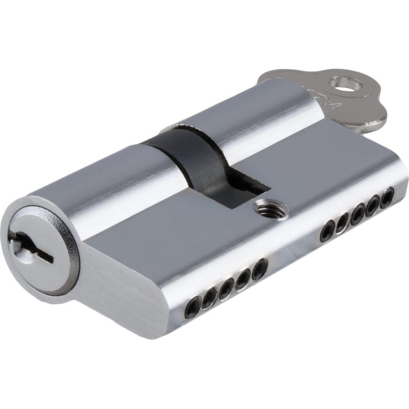 **  N/A – Limited Stock** Euro Cylinder Dual Function 5 Pin Chrome Plated 65mm