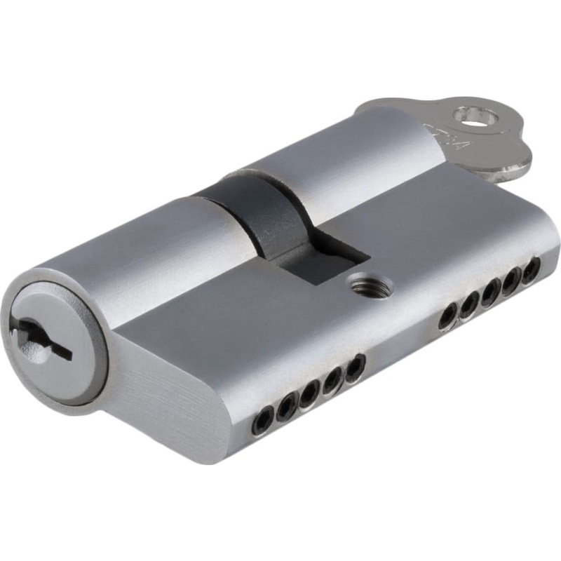 **  N/A – Limited Stock** Euro Cylinder Dual Function 5 Pin Satin Chrome 80mm