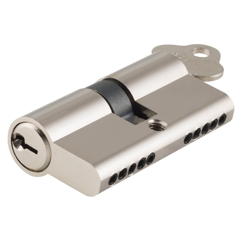 **  N/A – Limited Stock** Euro Cylinder Dual Function 5 Pin Satin Nickel 80mm