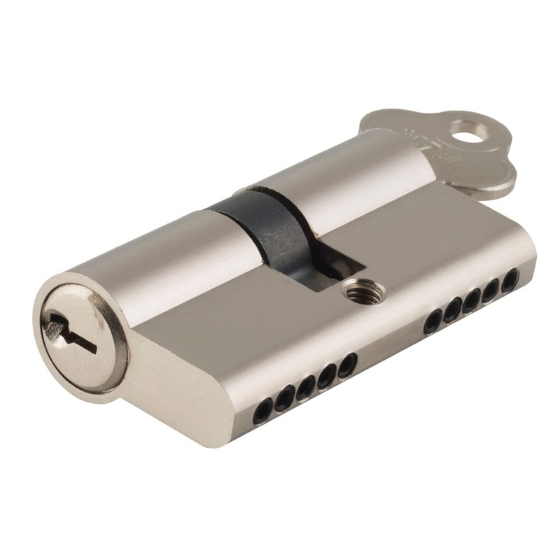 **  N/A – Limited Stock** Euro Cylinder Key Key 5 Pin Satin Nickel 60mm