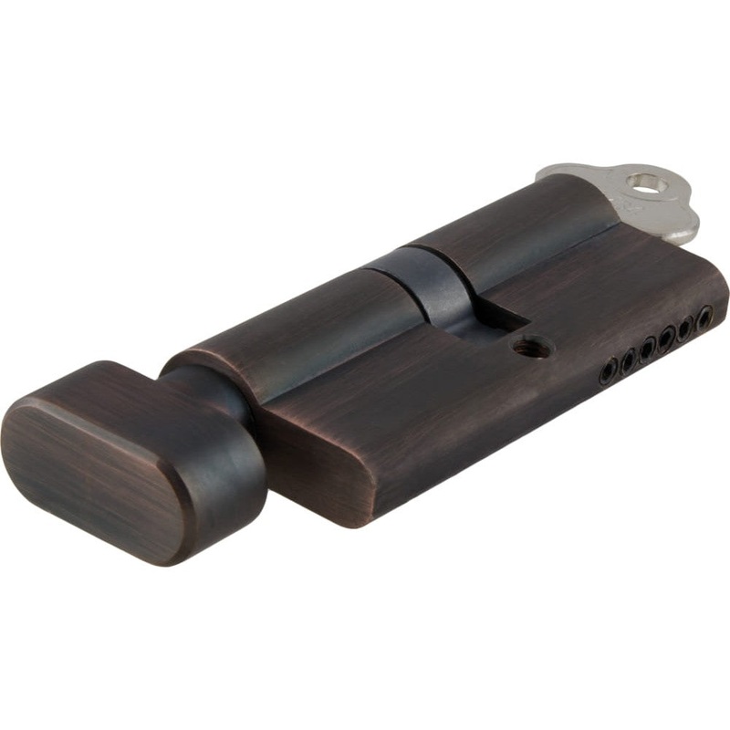 **  N/A – Limited Stock** Euro Cylinder Key Thumb 6 Pin Antique Copper 70mm