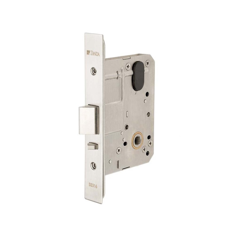 Zanda Mortice Lock Commercial 60mm SS