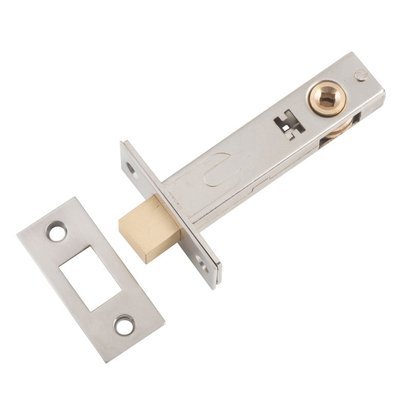 Privacy Bolt Satin Nickel Backset 70mm