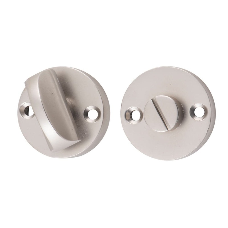 Privacy Turn Round Satin Nickel