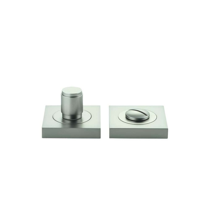 Privacy Turn Berlin Concealed Fix Square Satin Nickel