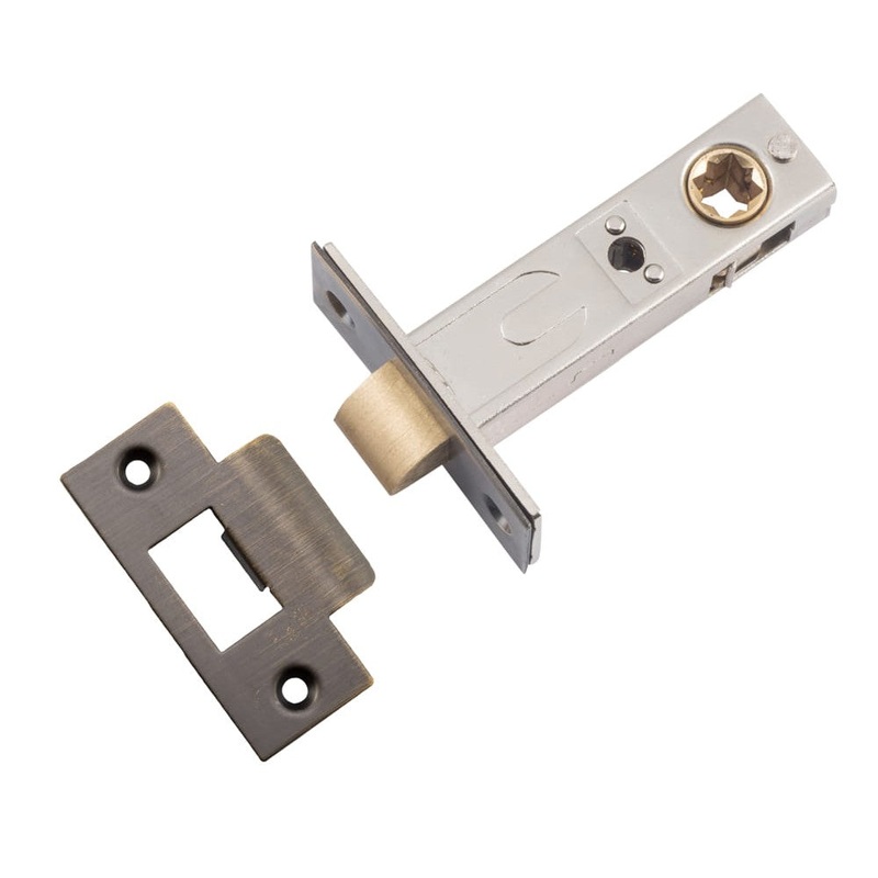 Tube Latch Split Cam Hard Sprung ‘T’ Striker Signature Brass Backset 60mm