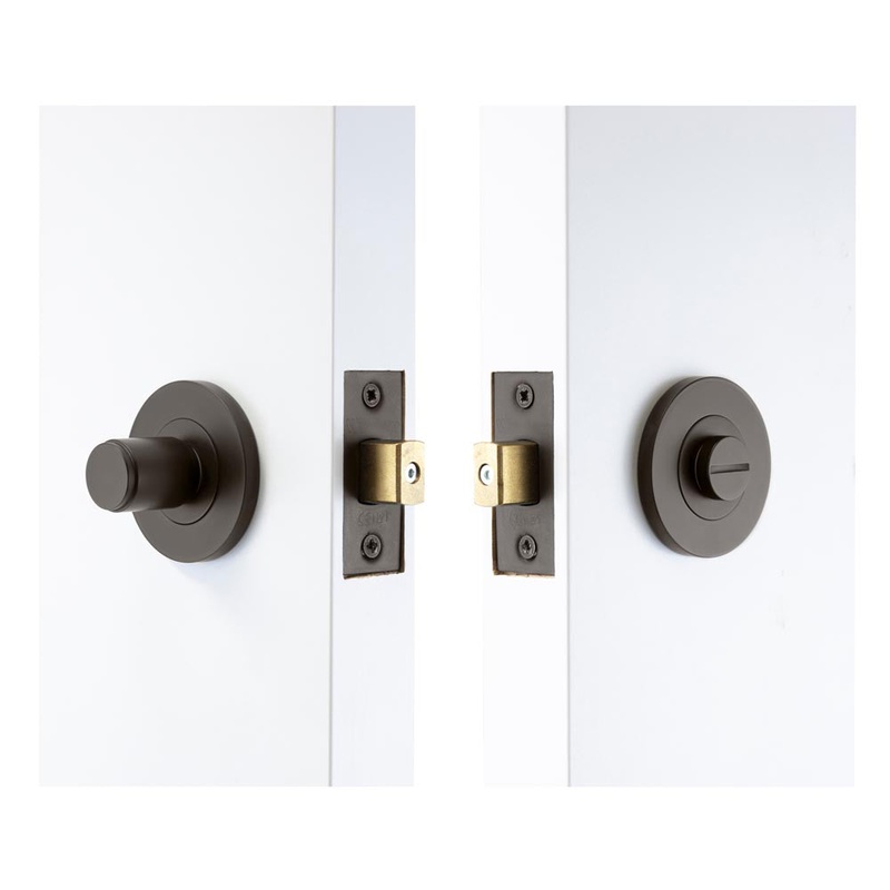 Windsor Privacy Set 57mm Backset Graphite Nickel