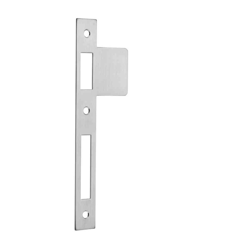 Extended Striker Brushed Chrome CTC85mm H198xW63mm