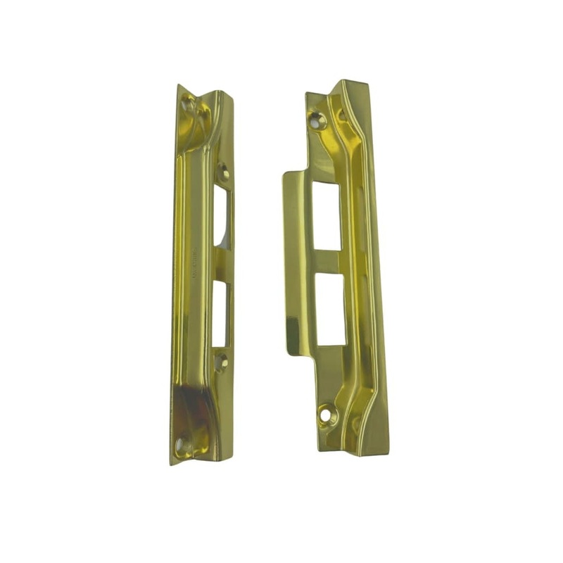 Jackson’s Lock Plate Kit Only Rebated Polished Brass