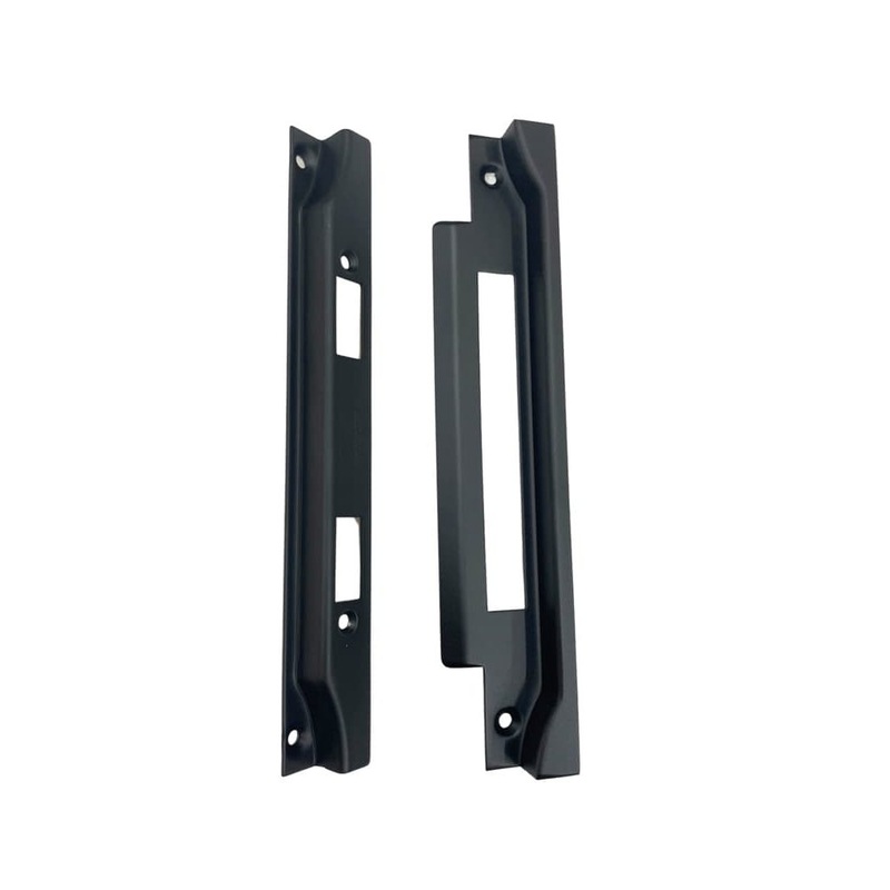 Jackson’s Lock Plate Kit Rebated Long Matt Black