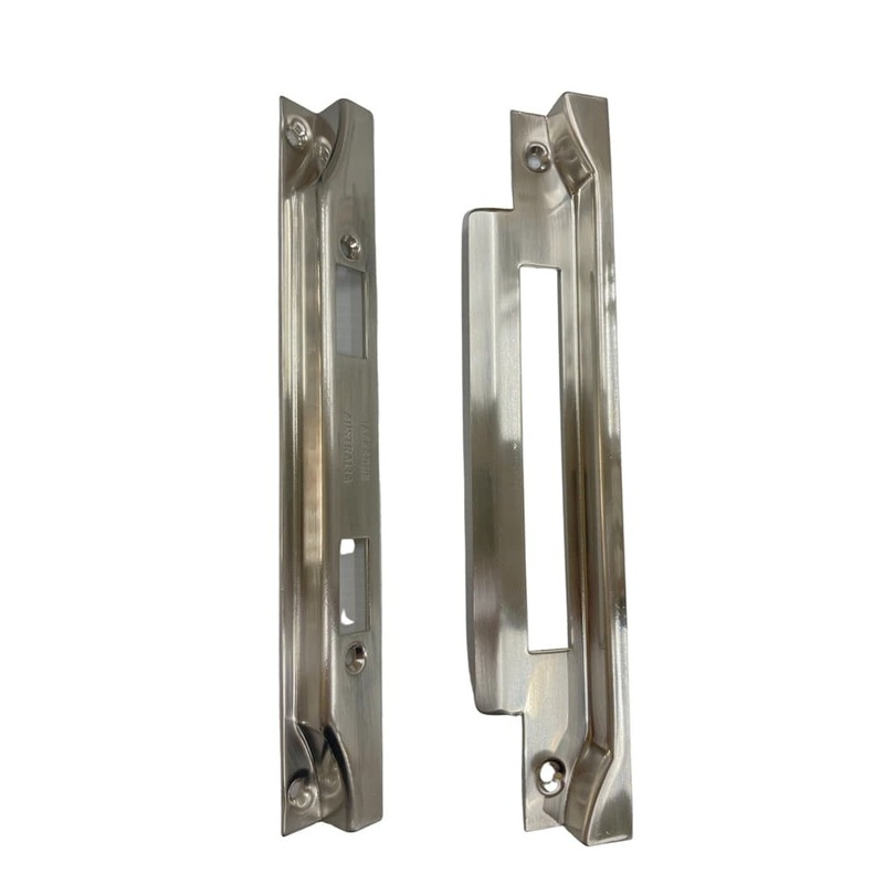 Jackson’s Lock Plate Kit Rebated Long Satin Nickel