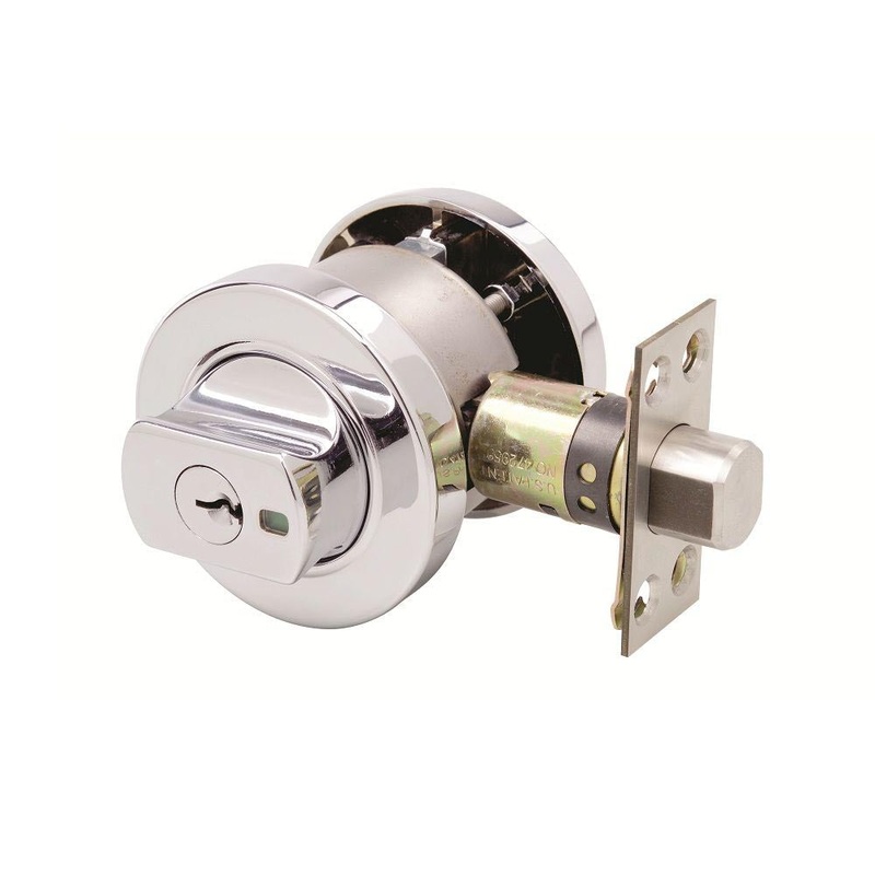 Lockwood Deadbolt Paradigm 005 Chrome Plated