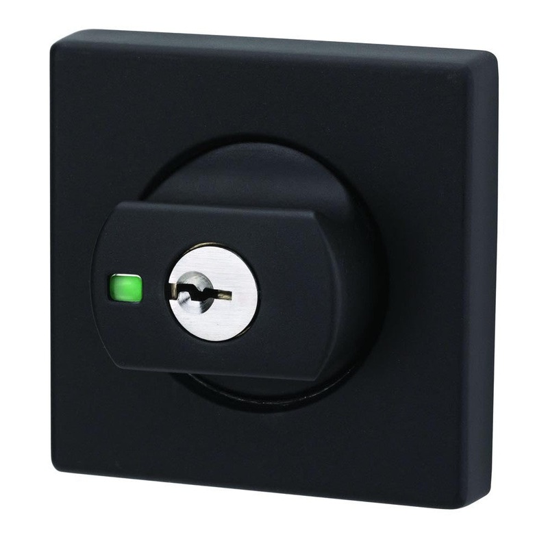 Lockwood Deadbolt Paradigm 005 Square Matt Black