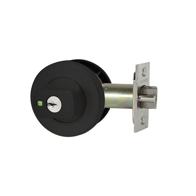 Lockwood Deadbolt Paradigm Latching 005 Matt Black