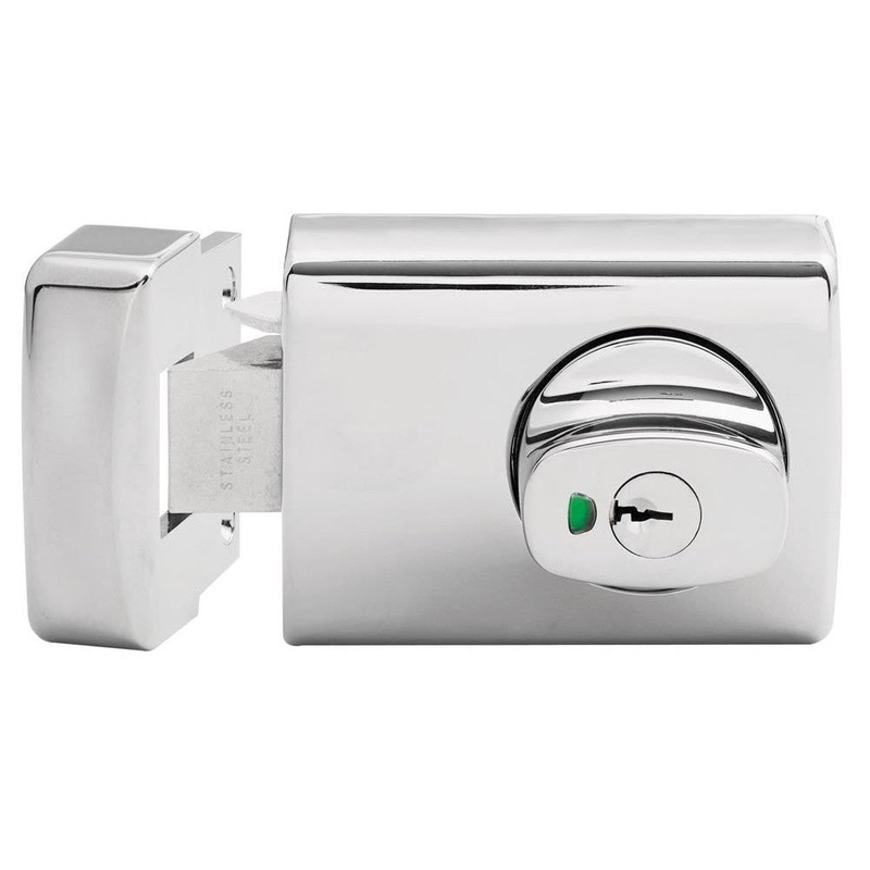 Lockwood Double Cylinder Deadlatch 001 Chrome