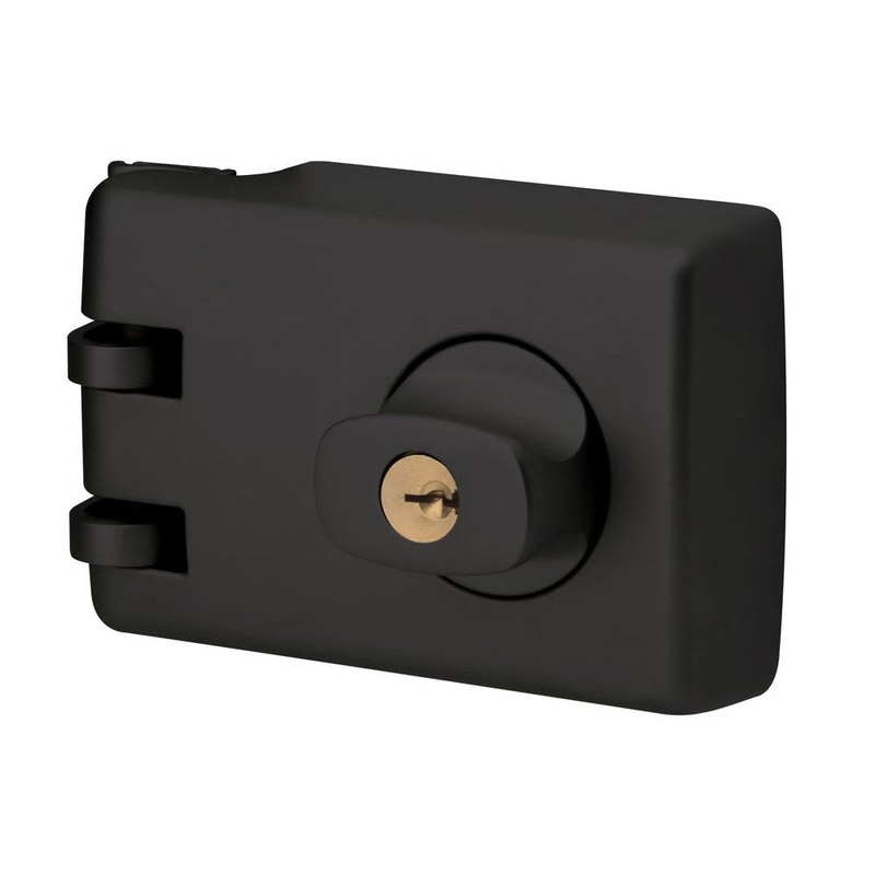 Lockwood Double Cylinder Deadlock 355 Matt Black
