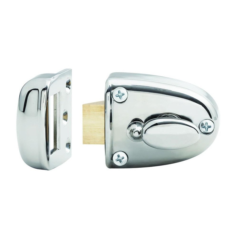 Lockwood Streamlatch Narrow Polished Chrome