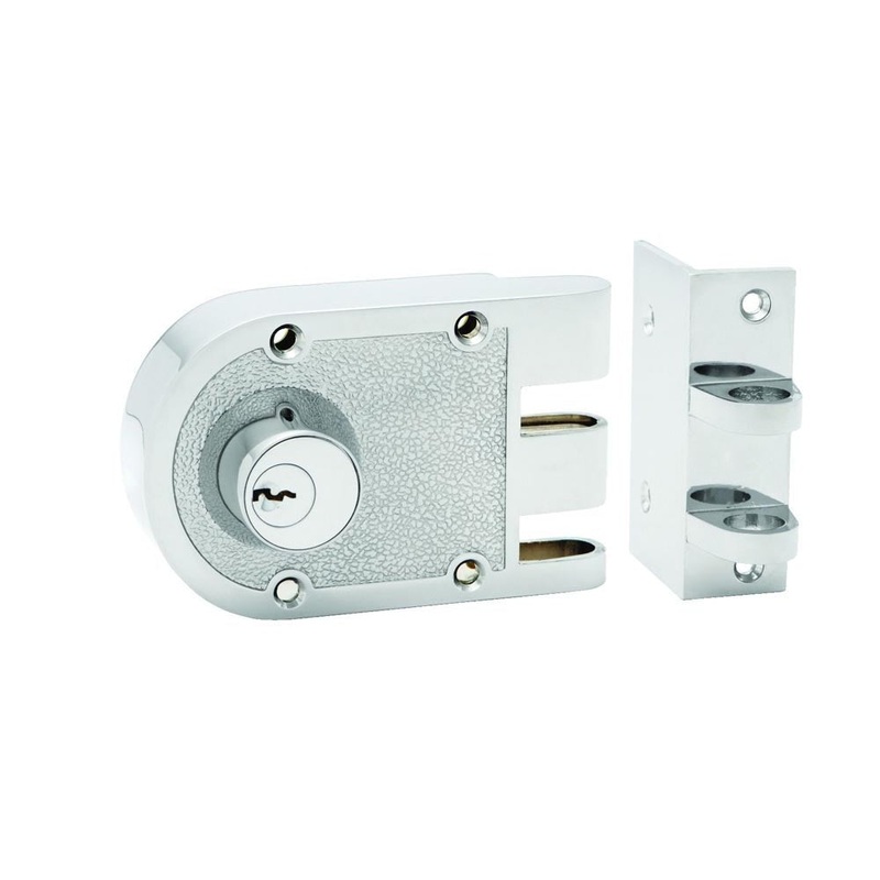 Yale Deadlock Double Cylinder Chrome