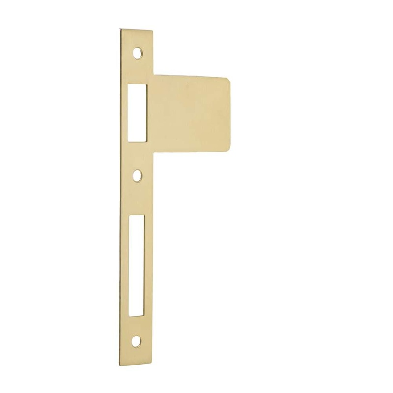 Extended Striker Brushed Gold PVD CTC85mm H198xW85mm
