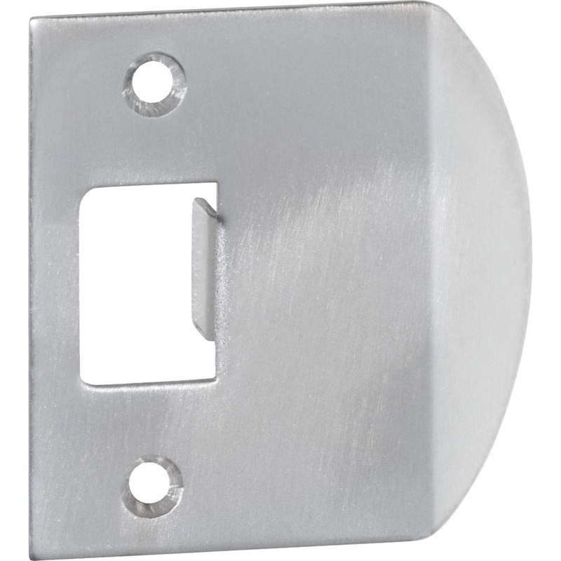 Extended Striker For Tube Latch Universal ‘D’ Satin Chrome H56xW53mm