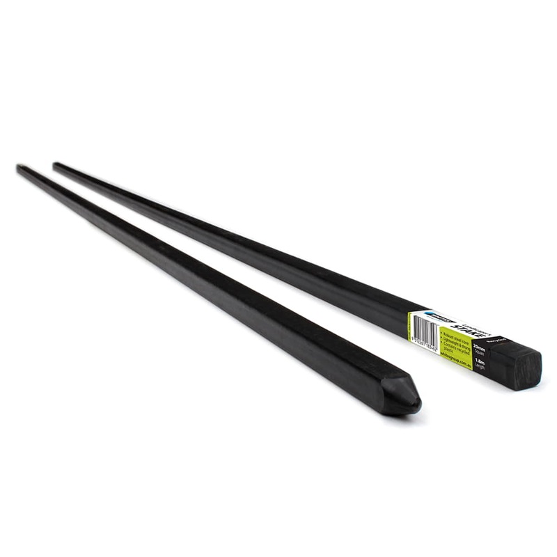 Jumbo Stake Black 1800mm