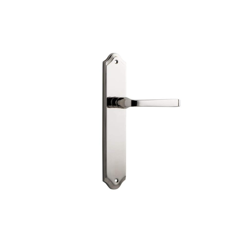Door Lever Annecy Shouldered Latch Polished Nickel