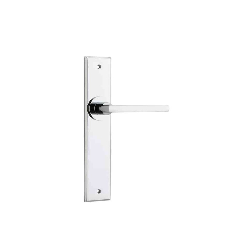 Door Lever Baltimore Chamfered Latch Polished Chrome