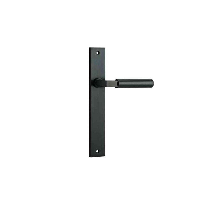Door Lever Berlin Rectangular Latch Signature Brass
