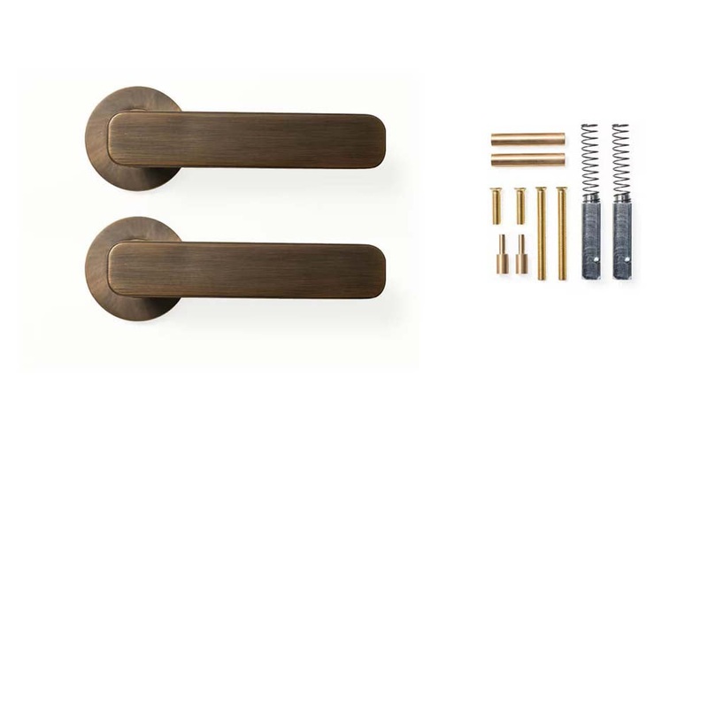 Momo Aspen Lever Handle Set Bronze
